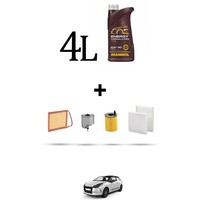 Hoffcar Set Service 4 Filter Und 4L ÖL FüR Ds3 1.6 HDI 82Kw Von