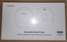 MISSAA Breast Pump GLE21 Hands Free W/ 3 Modes  8 Levels. New In Box. SEALED