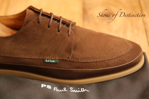 Paul Smith Brown Suede Leather Derby Lace Up Shoes | UK 11 US 12 EU 45