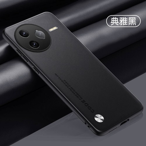 For XiaoMi Poco F7 Ultra, Luxury Case Retro Leather Soft Rubber Business Cover - 第 12/29 張圖片