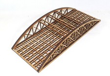 Model Railway Bow Bridge 300mm x 125mm assembled N Gauge Triple Track MDF