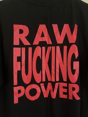 Iggy Pop 1988 RAW POWER Vintage Shirt by Blue Thunder Size L Men's