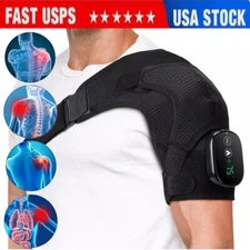 Electric Heated Shoulder Brace Heating Pad Therapy Shoulder Winter Heating Wrap