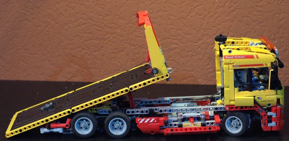 LEGO Technik 8109 Tieflader Top Komplett - neuer Ersatzstickerbogen BA + OVP - Bild 2 von 4