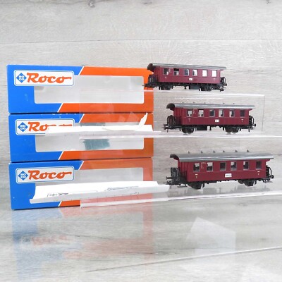 ROCO 54226, 54225  - H0 - Esn, Nür - 3 Personenwagen - EVP - #G4797