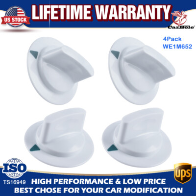 4 WE1M652 Dryer Timer Control Knob for Hotpoint & GE Dryer 1264289 PS1482196 NEW