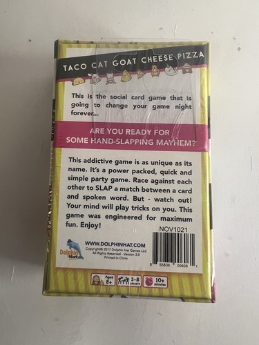 Taco Cat Goat Cheese Pizza Gioco di Carte - NUOVO SIGILLATO - Foto 2 di 4