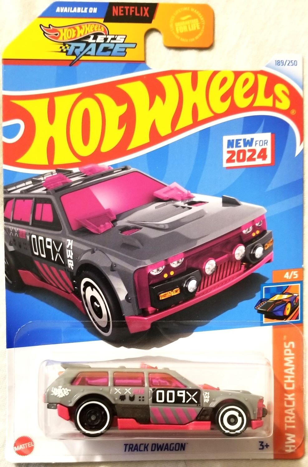 Hot Wheels - 2024 HW Track Champs 4/5 Track Dwagon 189/250 (BBHRY74)