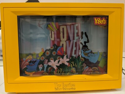 Beatles Yellow Submarine Rabbit Tanaka Virtual Vision Lightbox w
