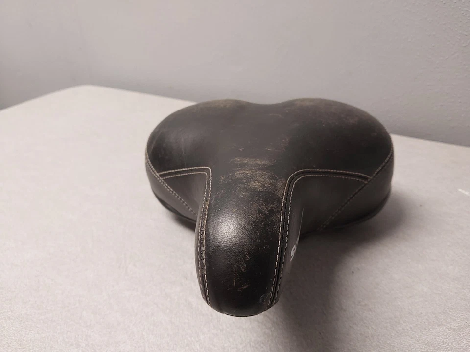 Schwinn Suspension Comfort Saddle 复古 20 世纪 80 年代 90 年代宽 260x210 毫米快速美国托运人 — 第 4/4 张图片