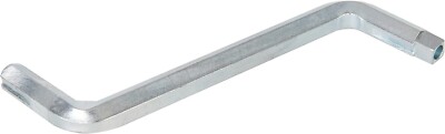 Dickie Dyer Double-Cranked Radiator Valve Spanner 12 mm / 1/2'', Galvanised Steel