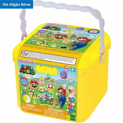 Aquabeads 31774 Kreativ Würfel Super Mario Bastelperlen Epoch Bügelperle Neu OVP