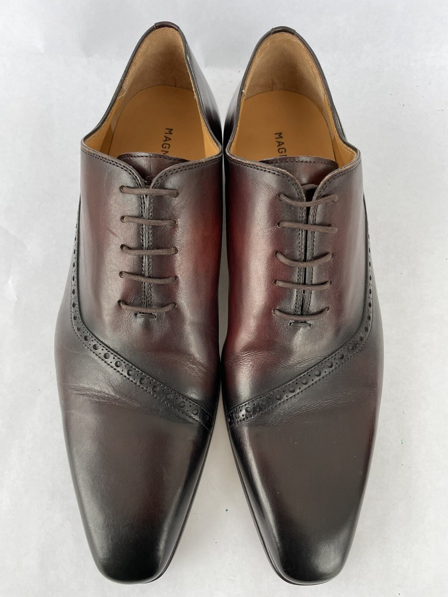 Magnanni Mens Brown Oxford Size 10 M | eBay display picture 2