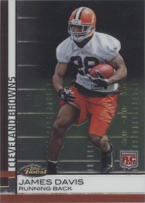 2009 Topps Finest James Davis #88 - 1 of 2