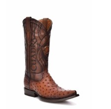 2B1NA1 Ostrich Western Boots made by Cuadra Boots