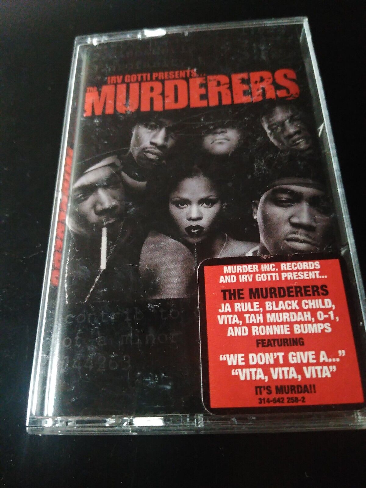 IRV Gotti Presents the Murderers - Hip Hop Rap Cassette Tape Tested Works