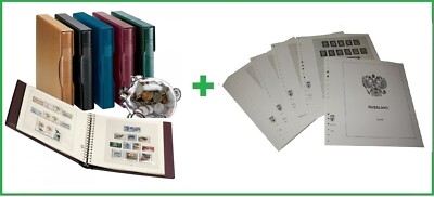 Lindner 241-98-1124V Russia Republic Album Pages 1998-2002