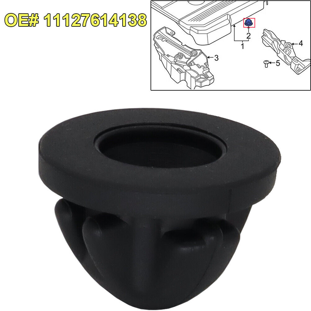 4pcs engine cover rubber bearing 11 12 7 614 138 for BMW 1 Series 3 5  Series 7