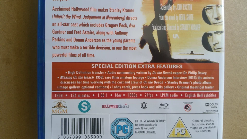 ON THE BEACH REG B BLURAY LIKE NEW - Image 3 of 4