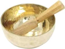 5 Inch Handmade Crown Chakra Tibetan Singing Bowl Meditation Healing Yoga Bowl