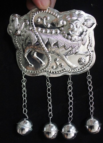 Tribal exotic chinese handmade miao silver costume jewellery DIY ornament 1piece - Picture 2 of 9