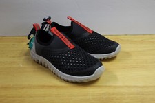 Rugged Shark Youth Boys Water Sneaker-Black-Size 13-BYRS23SG745-NWT