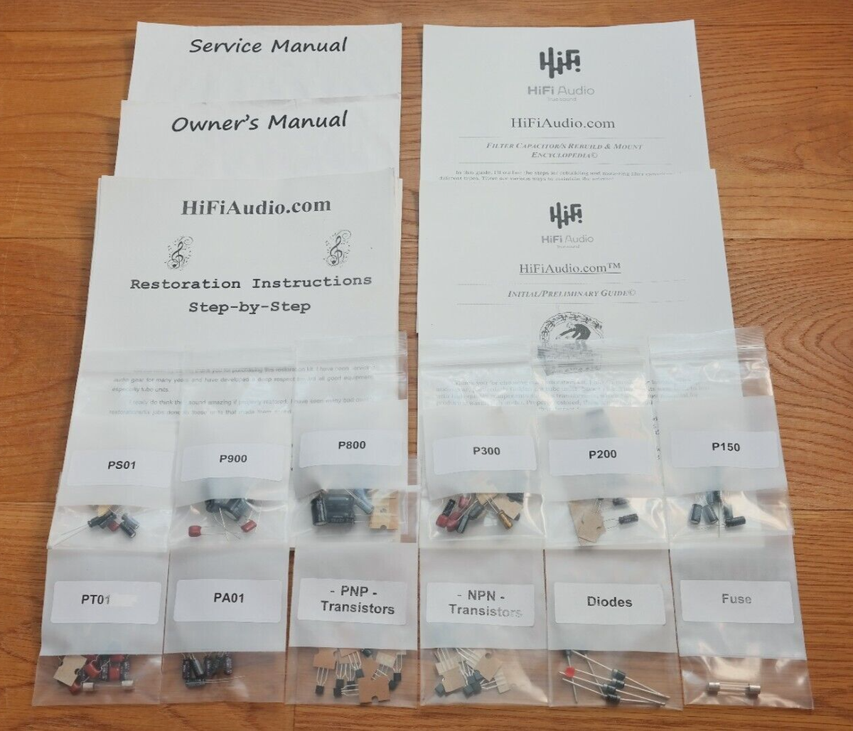 Marantz 150 tuner rebuild restoration recap upgrade kit fix repair
