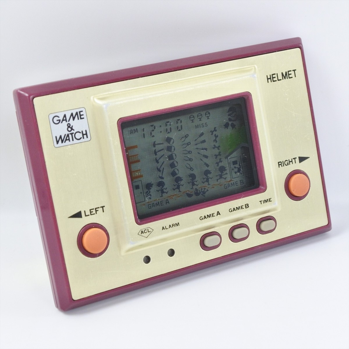 LCD HELMET Game Watch Handheld Console Nintendo 02466913 | eBay