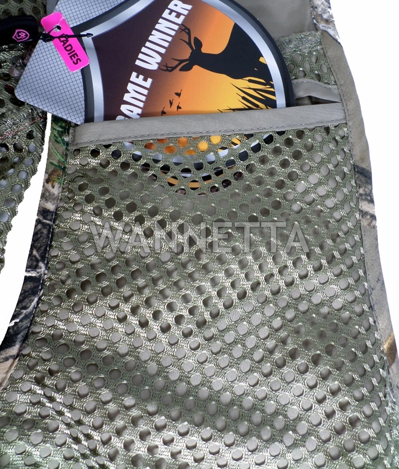 Ladies Dove Bird Hunting Vest Real Tree Xtra Camo Women Girl Female Woman NWT - Image 4 of 4