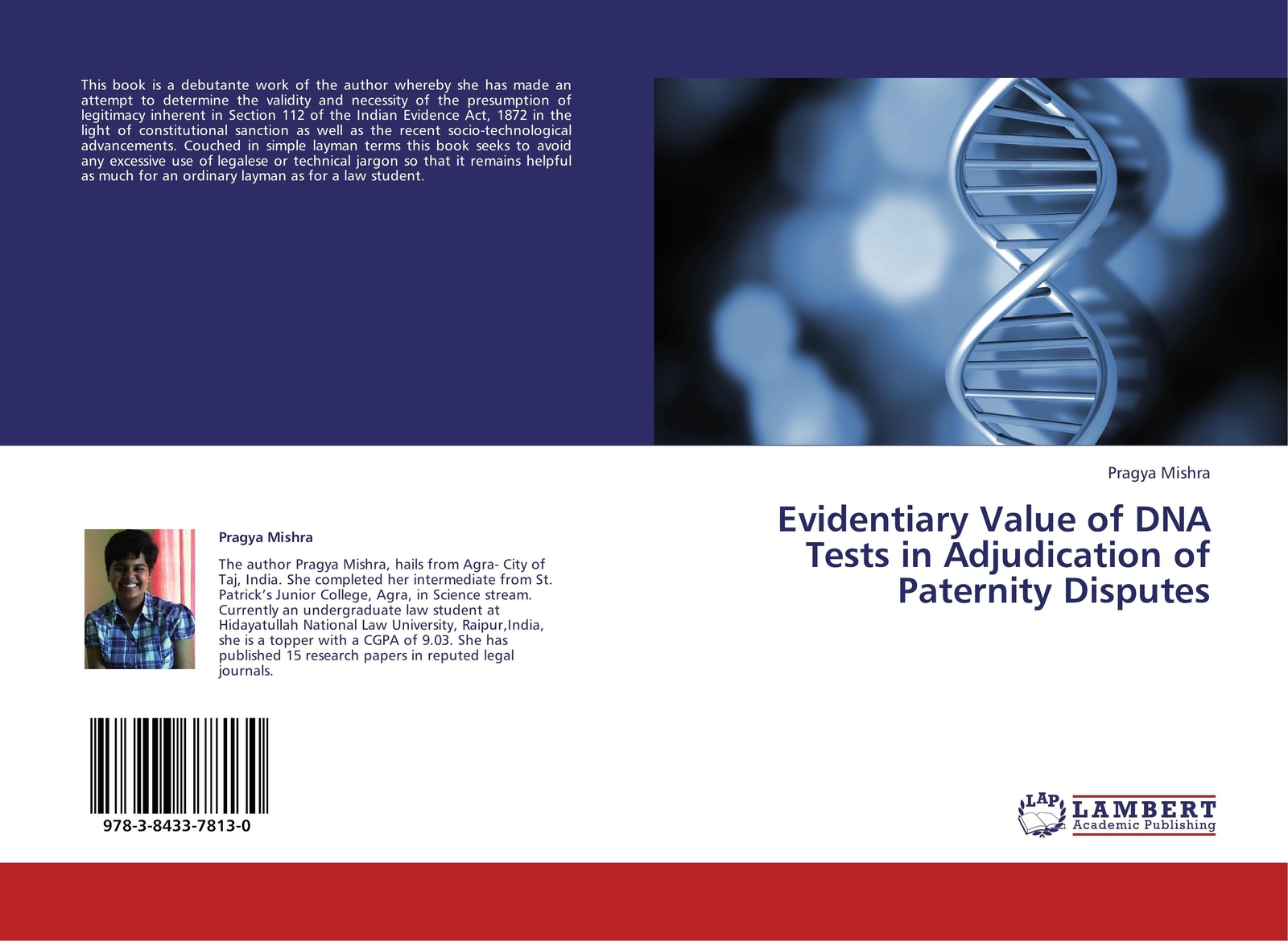 Pragya Mishra | Evidentiary Value Of Dna Tests In Adjudication Of