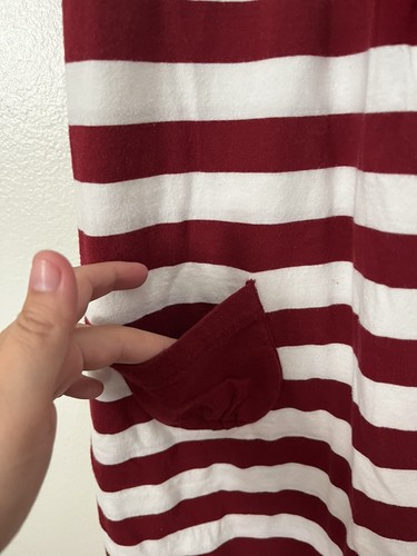 XL Girls Alabama Stripped Sundress Red White Garb 96 (11-12Y) - Picture 3 of 5