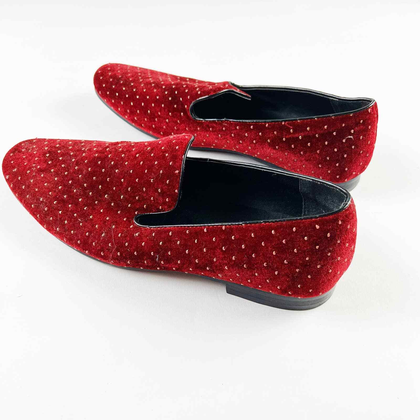 Giorgio Brutini mens shoes loafers red 