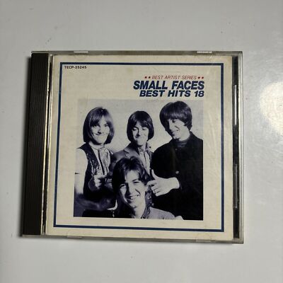Small Faces - Best Hits 18 (CD, 1990) Japan tecp-25245