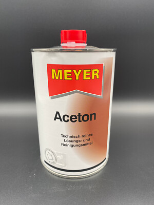 Meyer Aceton 1 Liter Lösungsmittel Verdünnung Entfetter Teerentferner Reiniger
