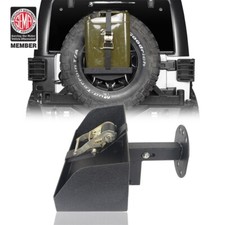 Spare Tire Jerry Can Mount Holder W Tall Tray Fit Jeep Wrangler Tj Jk Jl 97-25