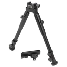 10" CCOP Badger Tactical Bipod with Picatinny Swivel Stud Mount 59M