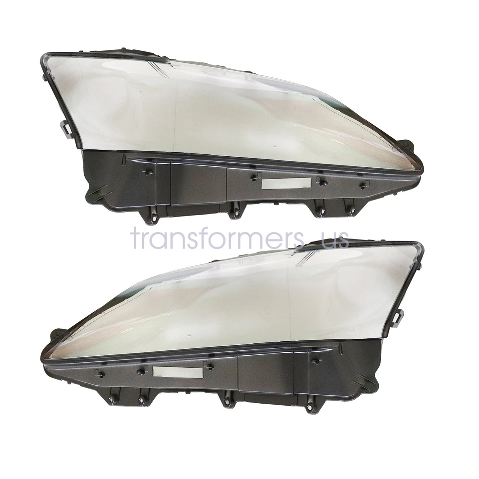 Par Para 2013-2015 Lexus GS350 GS450h Lente de Farol Transparente Tampa de Farol LH&RH - Imagem 2 de 4