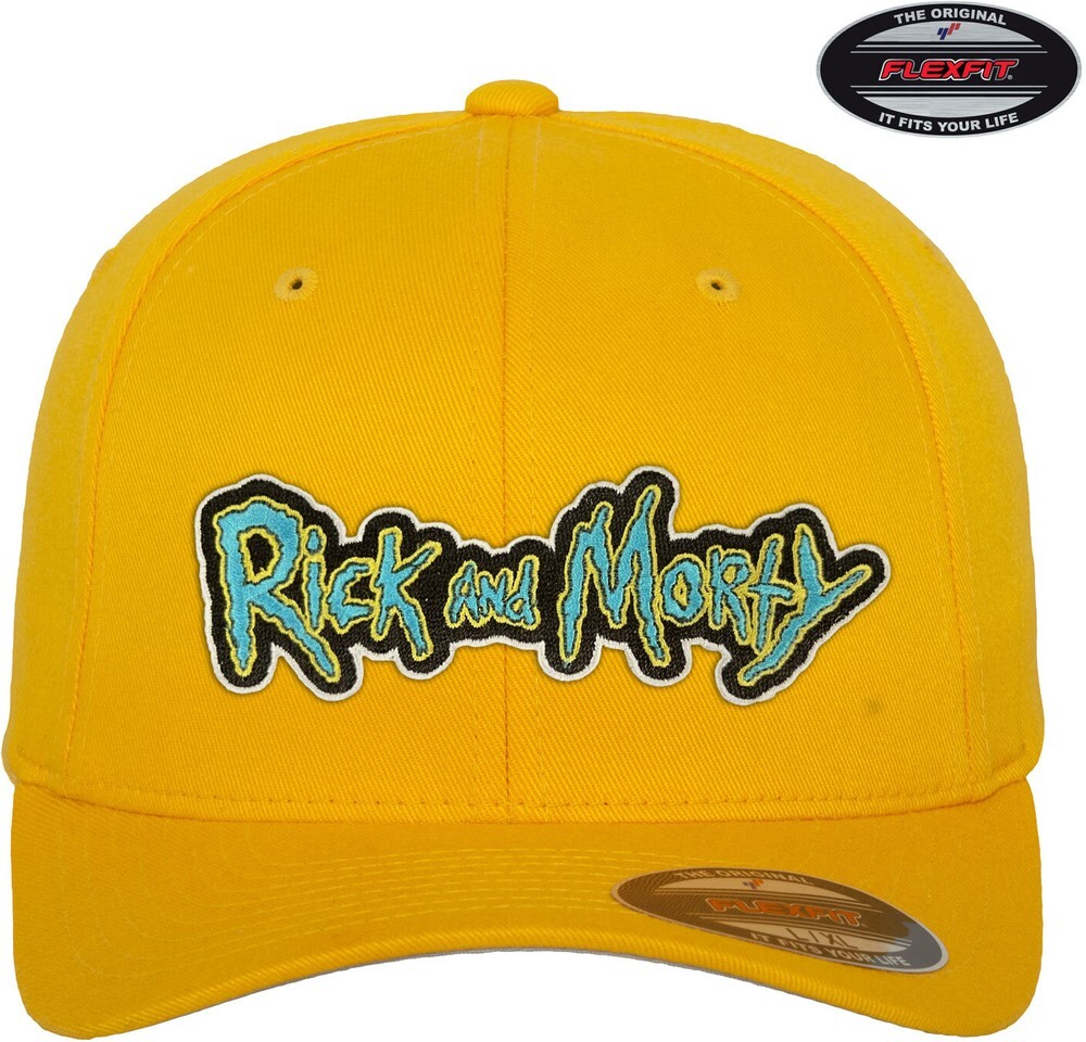 Кепка Rick And Morty Flexfit желтая
