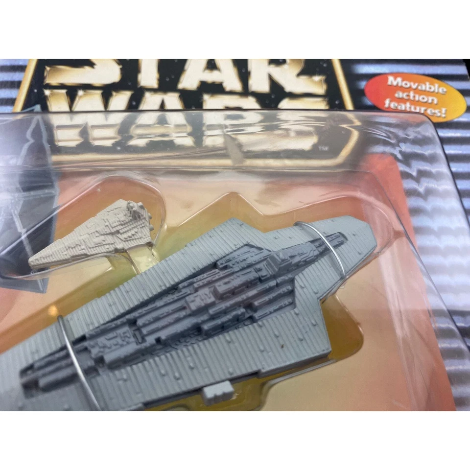 Vtg 1997 Star Wars Executor w/ Star Destroyer Micro Machines Galoob DieCast MOC - Image 3 of 4