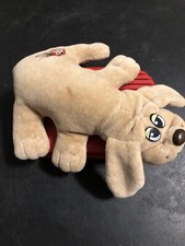 Vintage RADIO SHACK 1986 PLUSH POUND PUPPIES AM Transistor Radio Not Working W2