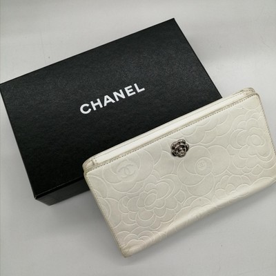 Long wallet Model Camellia CHANEL from JAPAN