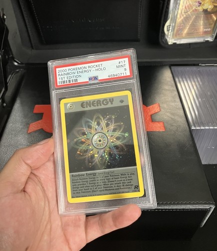 Rainbow Energy (1st Edition) graded PSA 9 for sale on eBay