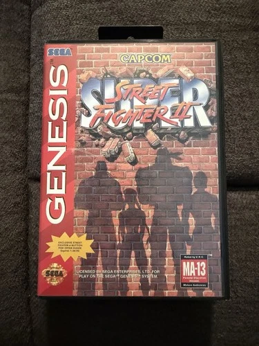 Super Street Fighter II (Sega Genesis, 1994) CIB With Reg Card