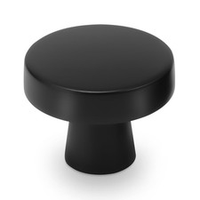 10 PCS Kitchen Cabinet Knobs Matte Black Drawer Solid Hardware Handles Pulls