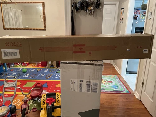 George Kovacs 39 1/2" Wide LED Brushed Nickel Bathroom Light - Picture 5 of 6