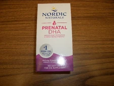 Nordic Naturals Prenatal DHA - Supports Brain Development 180 Softgels Exp6/202