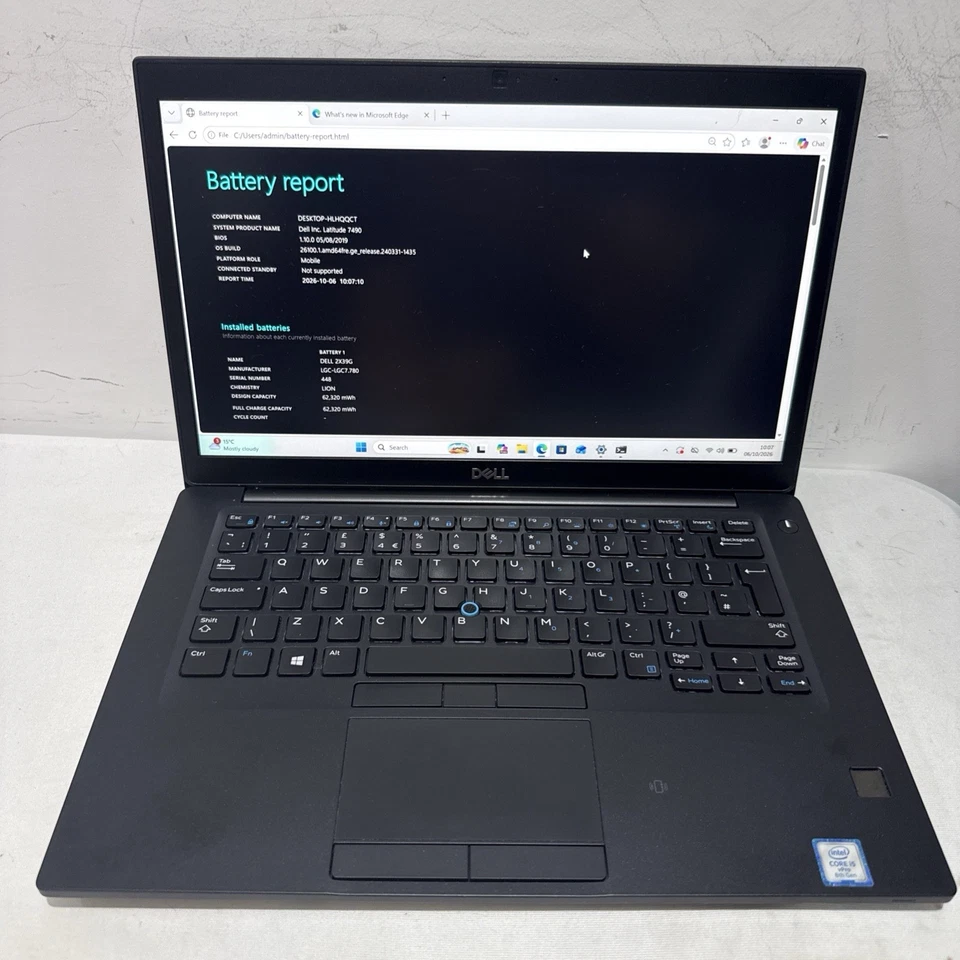 Dell Latitude 7490 · i5-8350U · 16GB · 512GB, photo 4 of 5