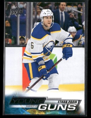 2022-23 Upper Deck Series 2 Ethan Prow Young Guns RC #494 Buffalo Sabres
