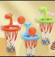 Baby Bathtub Shooting Suction Cup With 3 Balls Bathtub Basketball Hoop For Baby