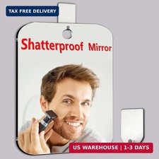 Shower Mirror Fogless for Shaving, Medium 8 x 6 inch Fogless Mirror for Shower,